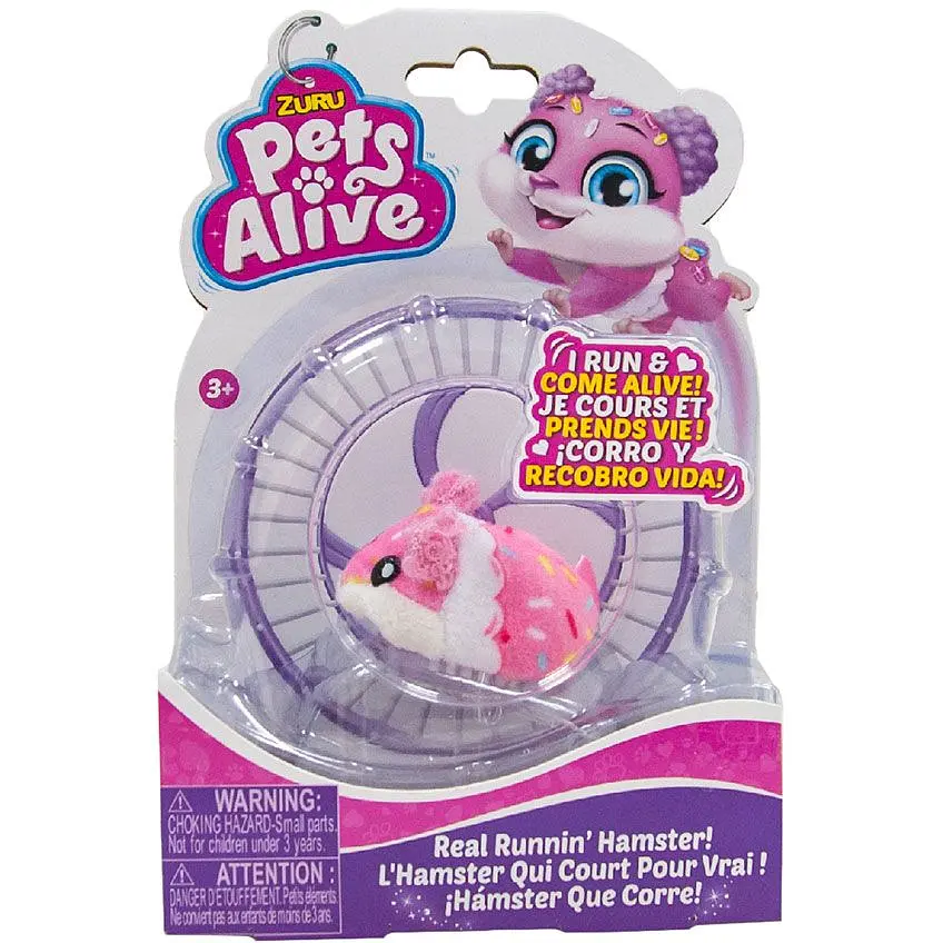 Інтерактивна м'яка іграшка Pets Alive Хом'ячок асортимент (9504) - фото 5