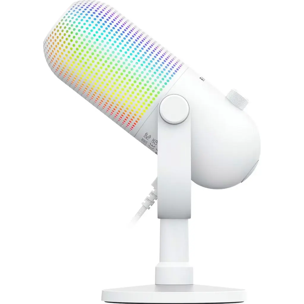 Мікрофон Razer Seiren V3 Chroma White (RZ19-05060200-R3M1) [107174] - фото 5