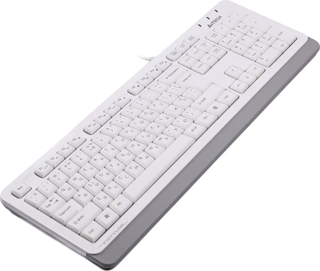Клавіатура A4Tech Fstyler FKS10 White [94461] - фото 2