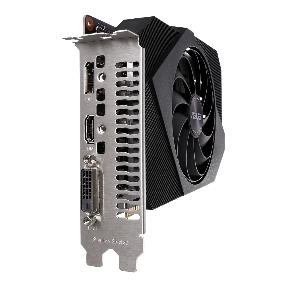 Відеокарта GeForce GTX 1650 4GB Asus Phoenix OC (PH-GTX1650-O4GD6) Б/В - фото 3