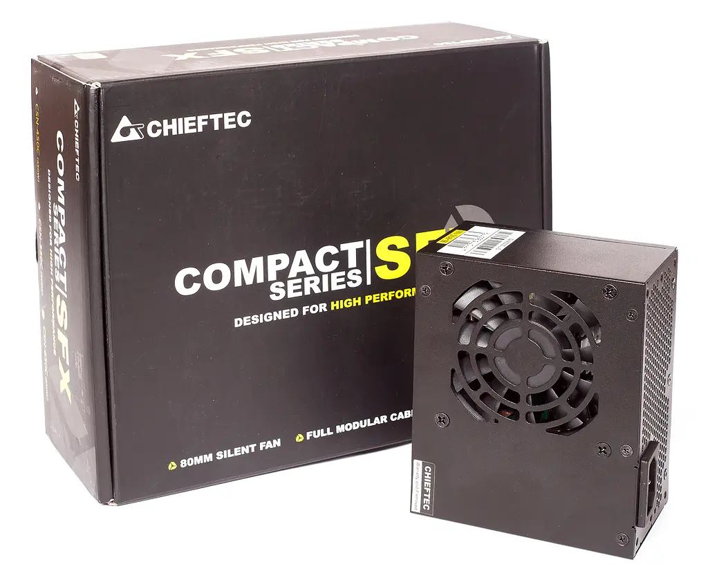 Блок живлення Chieftec SFX 650W 80 PLUS Gold 80+ Gold (CSN-650C) Black - фото 3