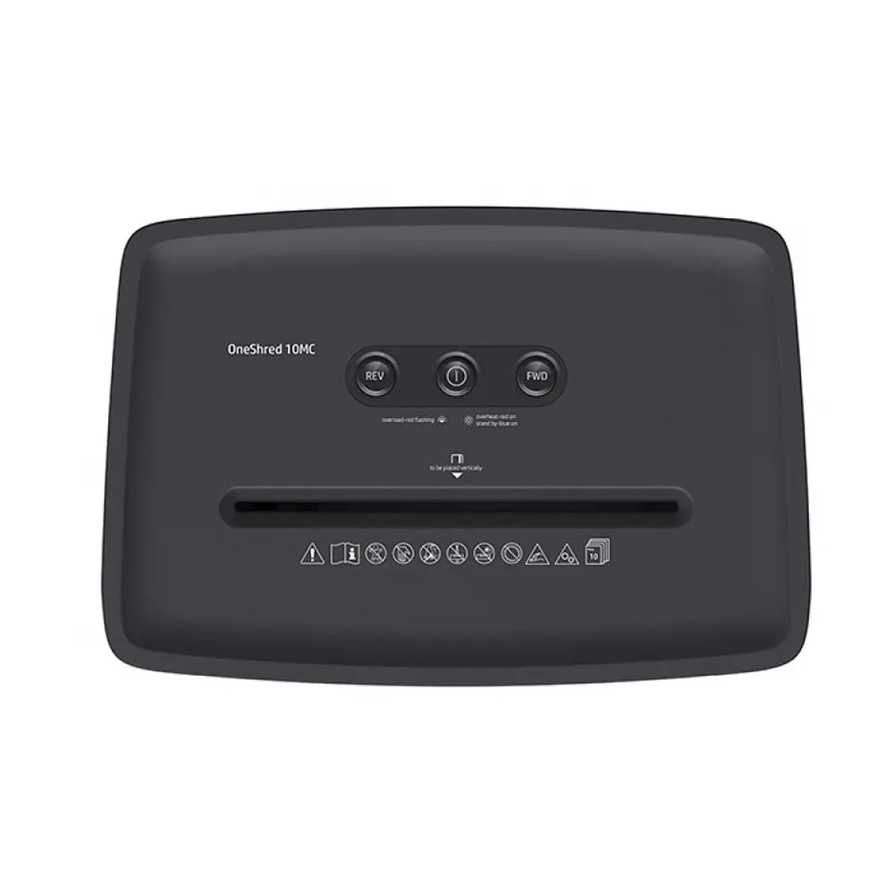 Знищувач документів HP OneShred 10MC, A4, 80g х 10 листів, 2x15, 20 л., P-5 - фото 8