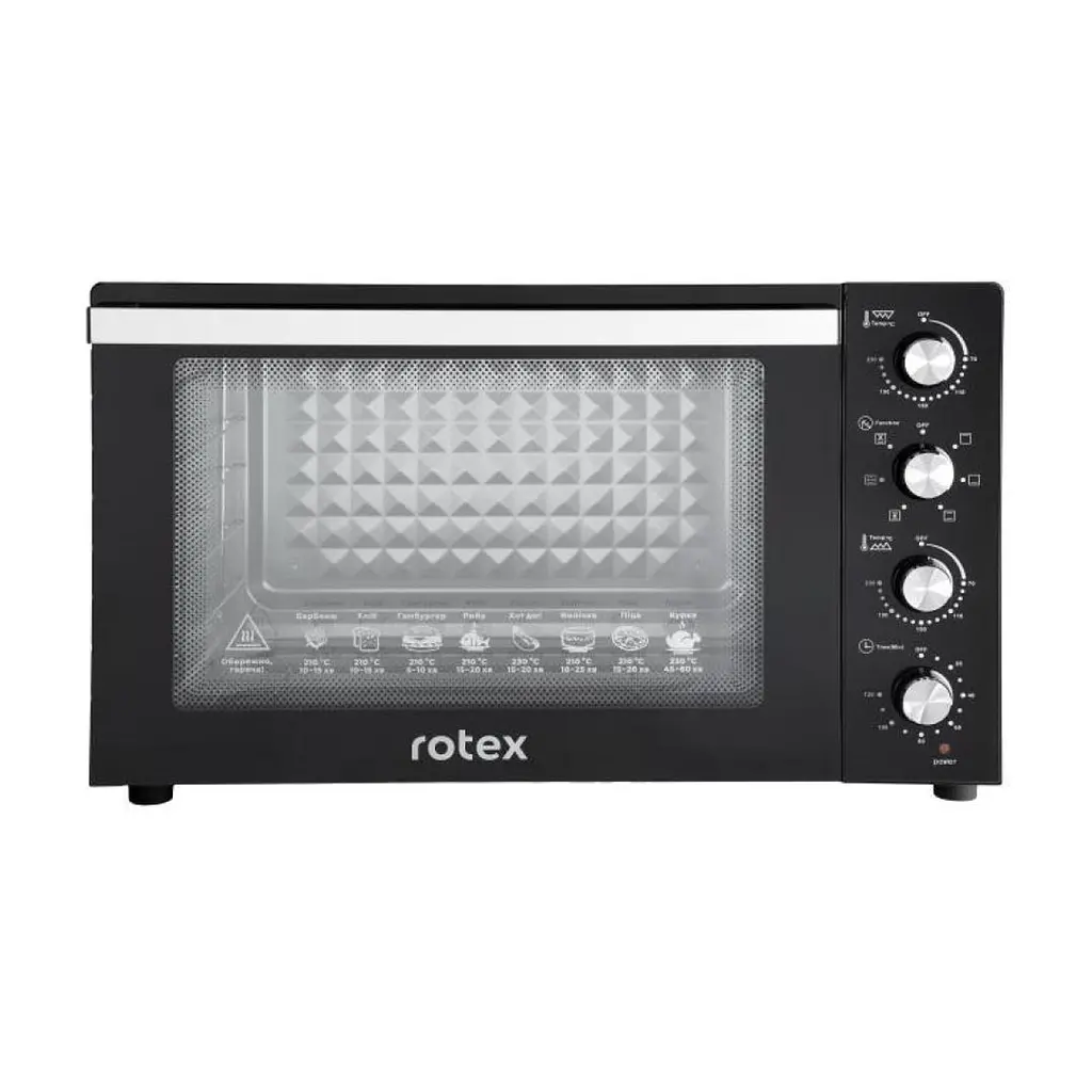 Електропіч Rotex ROT855-B2G EUROSTANDART