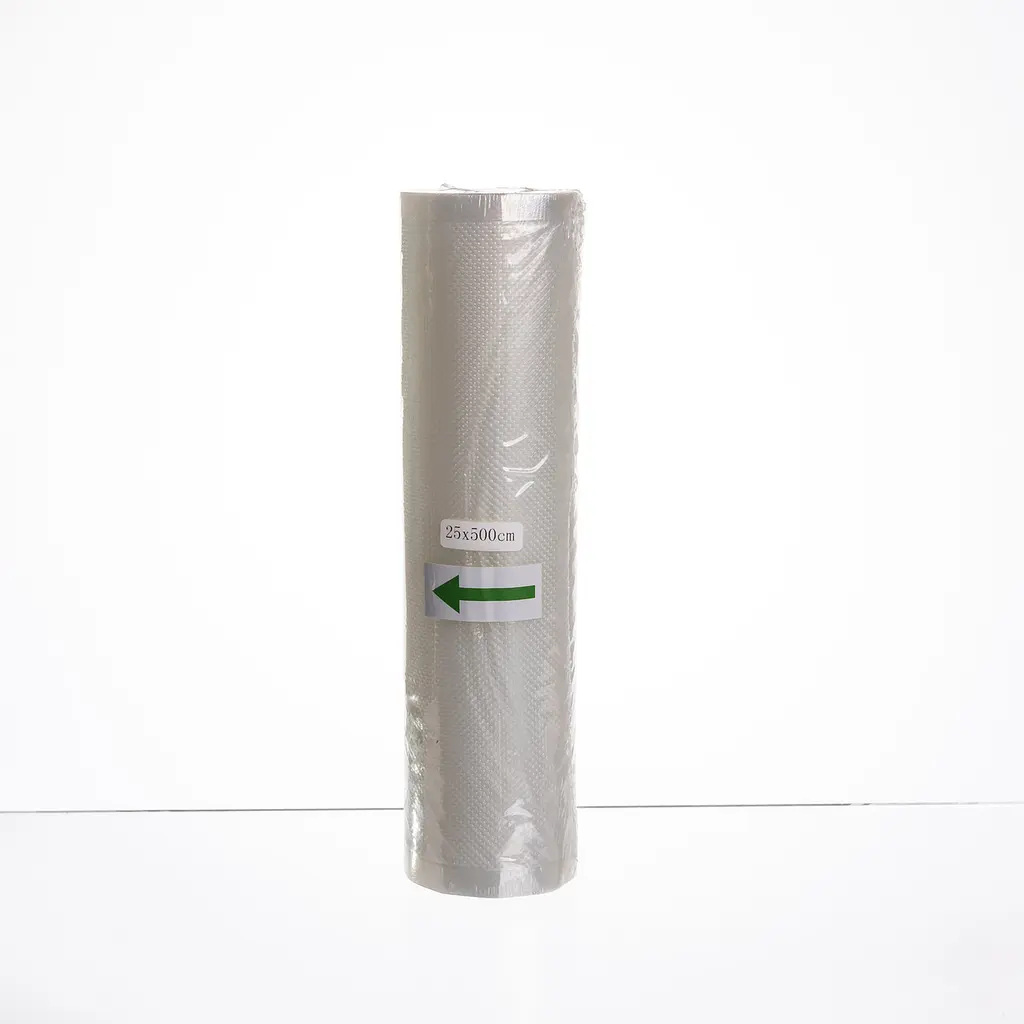 Пакеты для вакууматора Yiwu в рулоне HP-11-22 25х500 см, рифленые, для вакуумной упаковки продуктов. - фото 3
