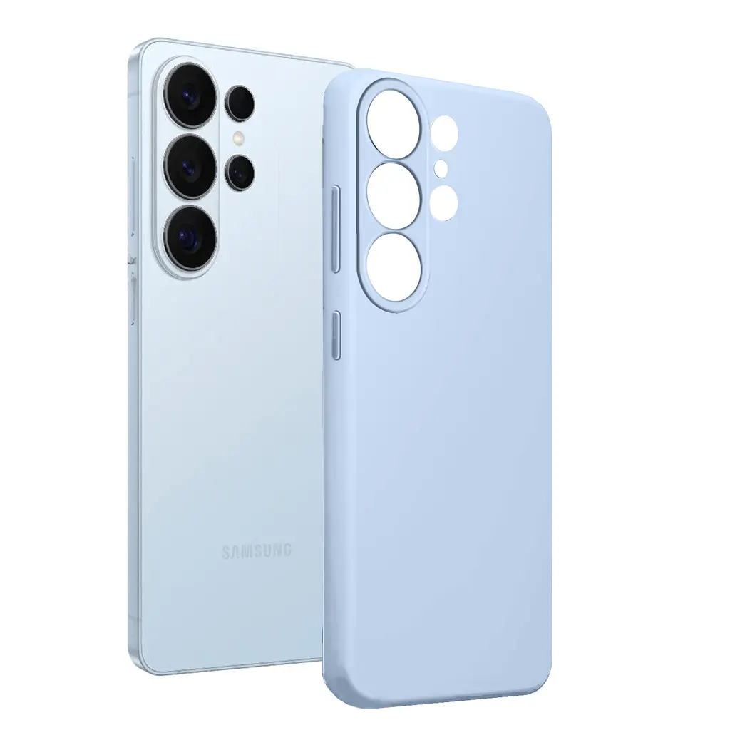 Чохол MAKE Samsung S26 Ultra Silicone Glacial Blue - фото 4