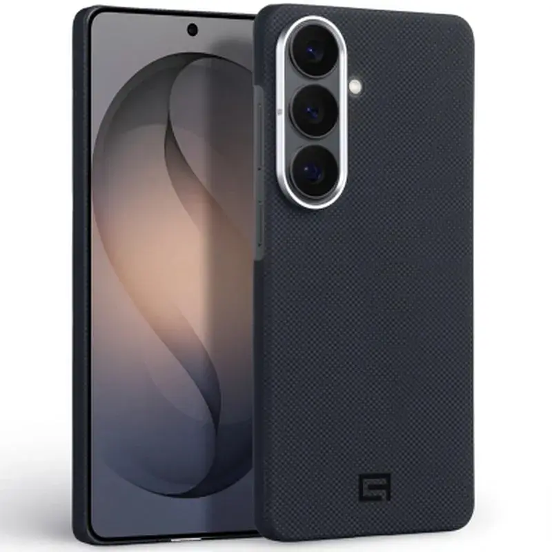 Чохол до мобільного телефона Armorstandart BlackIcon Aramid Plain MagCase Samsung S26 Black (ARM90164) - фото 2