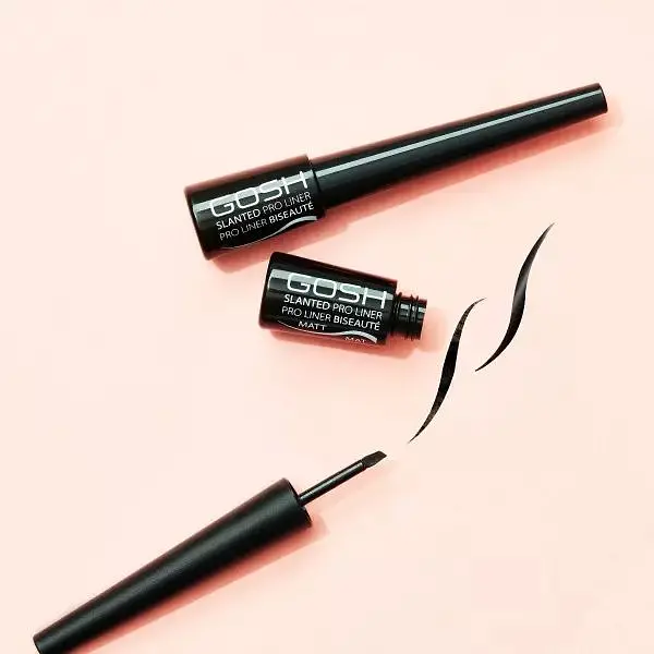 Подводка для очей Gosh Slanted Pro Eye Liner, тон 001 Intense Black, 3 мл - фото 3