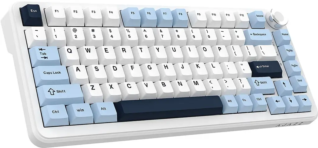 Клавіатура Ajazz AK820 MAX PLUS Daydream Switch Blue White Dark Blue 3 (AK820MAX-DD-BWD) - фото 2