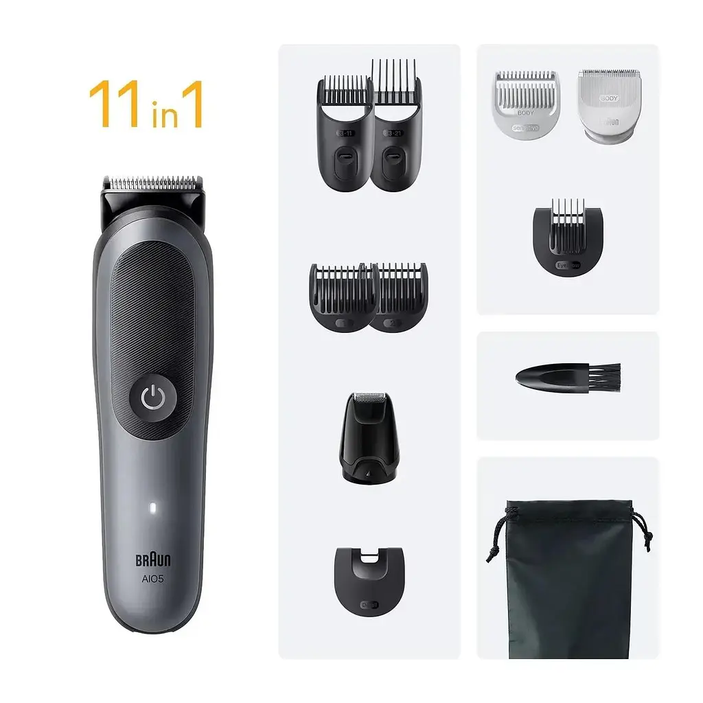 Тример Braun All-in-One Series 5 AIO5560 Gray UA - фото 2