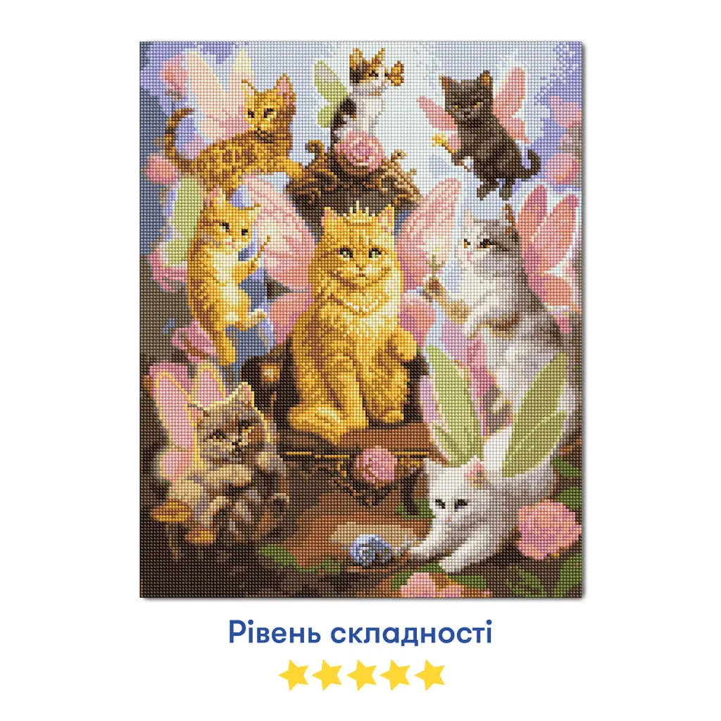 Алмазна мозаїка «Котофеї» - фото 4