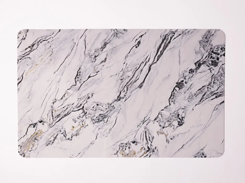 Набір килимків для ванної та туалету White Marble 50*80/40*50 см Yiwu HP-42-181 - фото 4