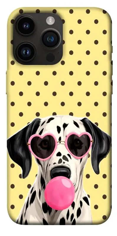 TPU чохол Demsky Pinky dolmatin для Apple iPhone 14 Pro Max (6.7")