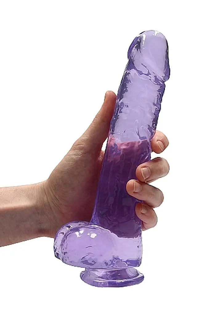 Фалоімітатор - Realrock Dildo 9" Purple - фото 2