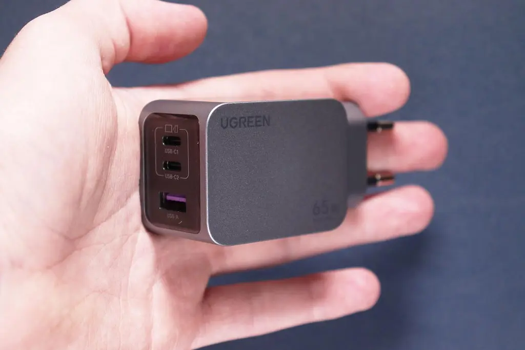 Зарядное устройство для Ugreen Nexode Pro 65W 3-Port GaN Fast MacBook iPhone Charger X755 - фото 10