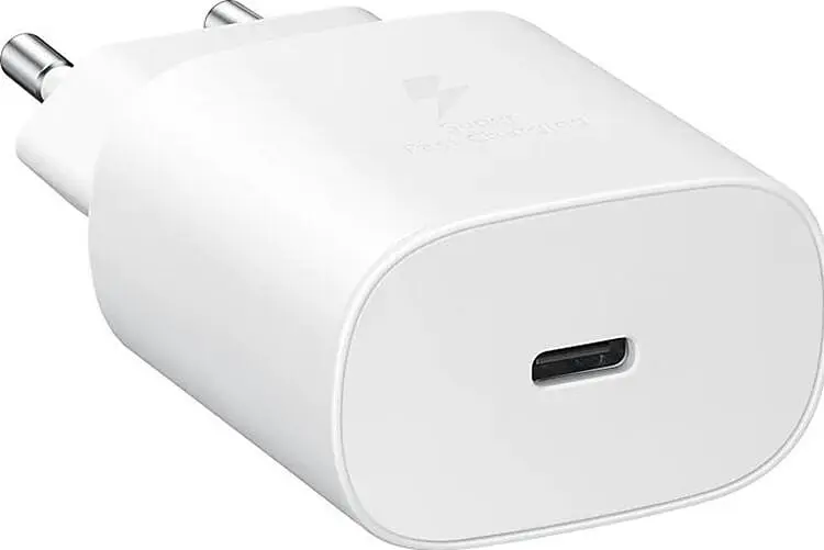 Зарядний пристрій Samsung 25W PD Adapter USB-C with cable Type-C to Type-C White - фото 4