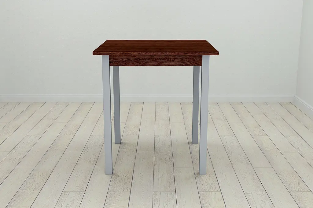 Стіл кухонний Ferrum-decor Дієго 75x70x70 Сірий ДСП Венге 16мм (FRD-105613) - фото 3