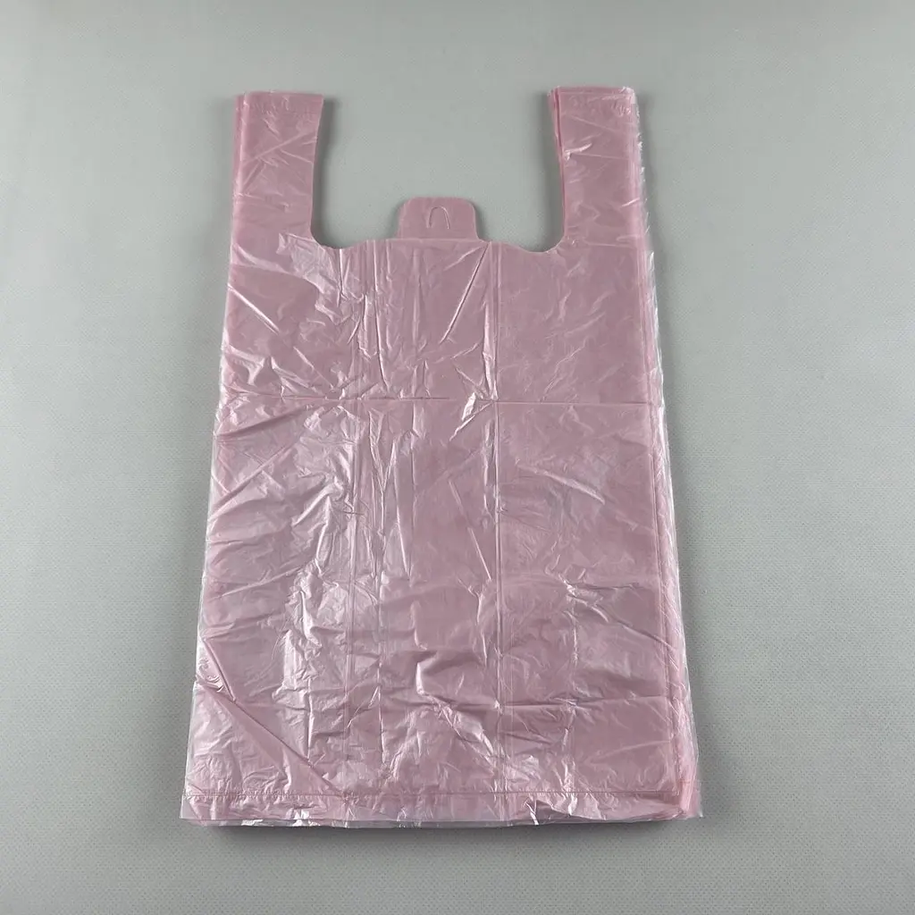 Пакети-майка Golden Lion 22x40 см, рожеві, 100 шт, поліетиленові пакети для продуктів, покупок і господарських товарів - фото 2