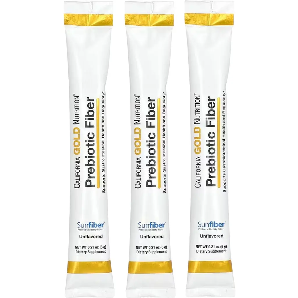 Пребіотична клітковина California Gold Nutrition Prebiotic Fiber Unflavored 3 шт.  - фото 3