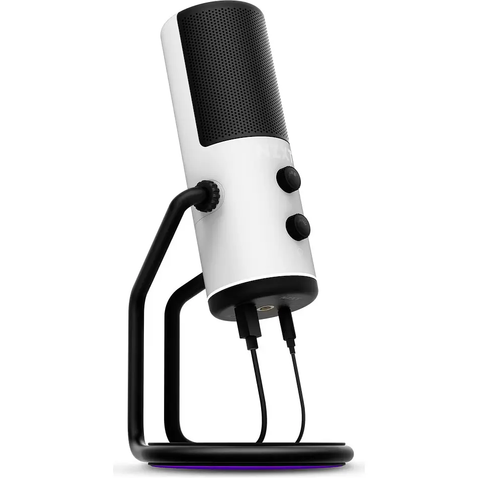 Мікрофон NZXT Wired Capsule USB Microphone White [AP-WUMIC-W1] [88656] - фото 3