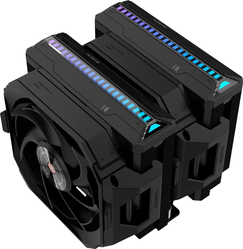 Повітряне охолодження Alseye W700-B ARGB Black (AS.01.08.0015) - фото 2