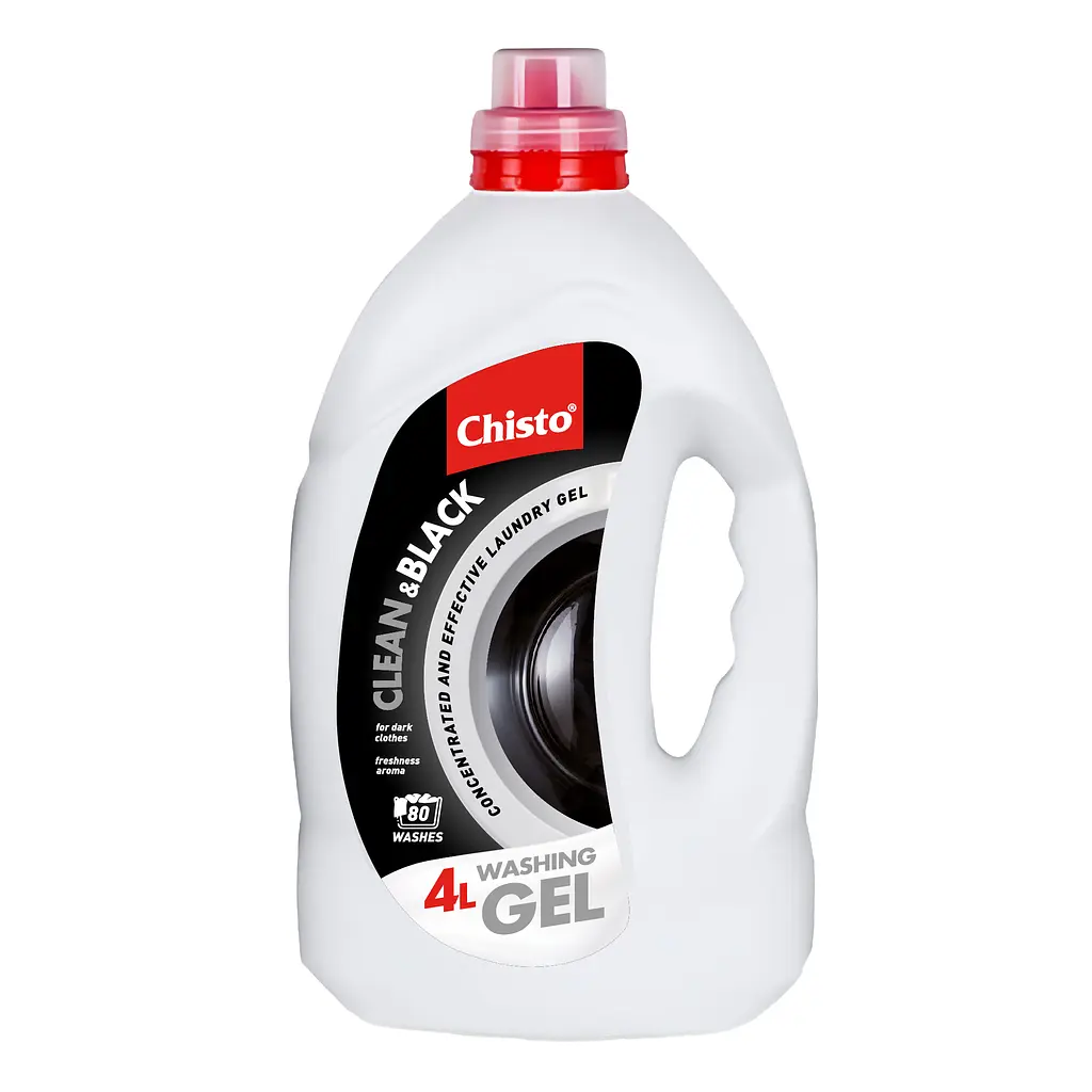 Набор: Гель для стирки Chisto Clean&Black 4 л + Гель для стирки Chisto Clean&Color 4 л - фото 5