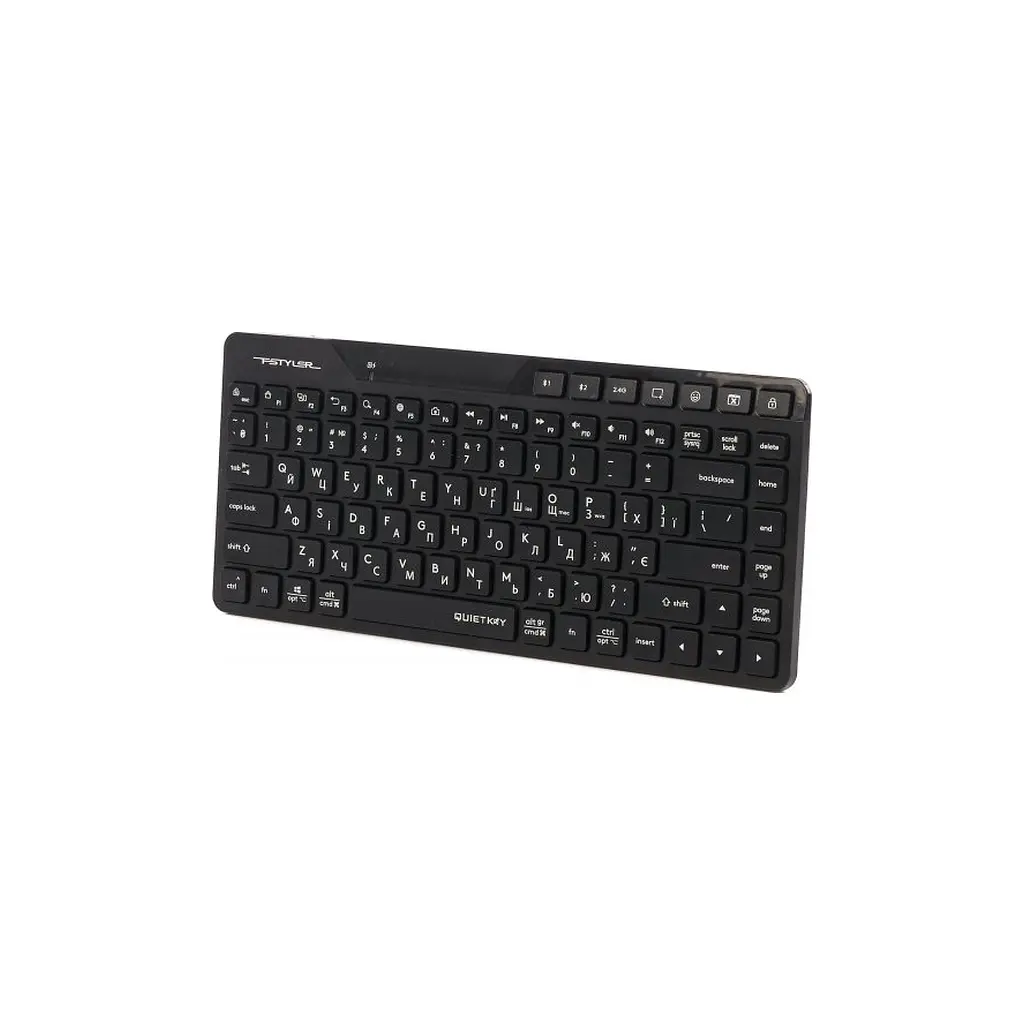 Клавіатура A4Tech FBK26C AS Wireless/Bluetooth Black (4711421000208) - фото 2