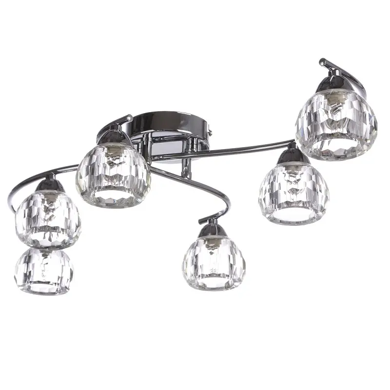 Люстра потолочная Brille галогенная G9 40W CH (BR01105C/6) - фото 2