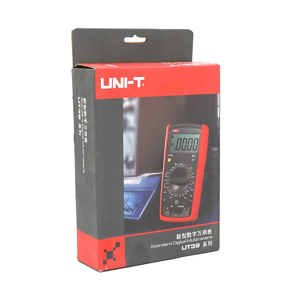Мультиметр UNI-T UT39E Вимірювання: V, A, R, C - фото 2