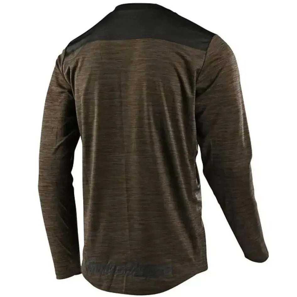 Велоджерси Troy Lee Designs Flowline L/S Jersey Shield S Walnut (1106-346038012) - фото 2