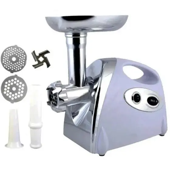Електрична м'ясорубка  з насадками для соку Rainberg 675  - фото 4