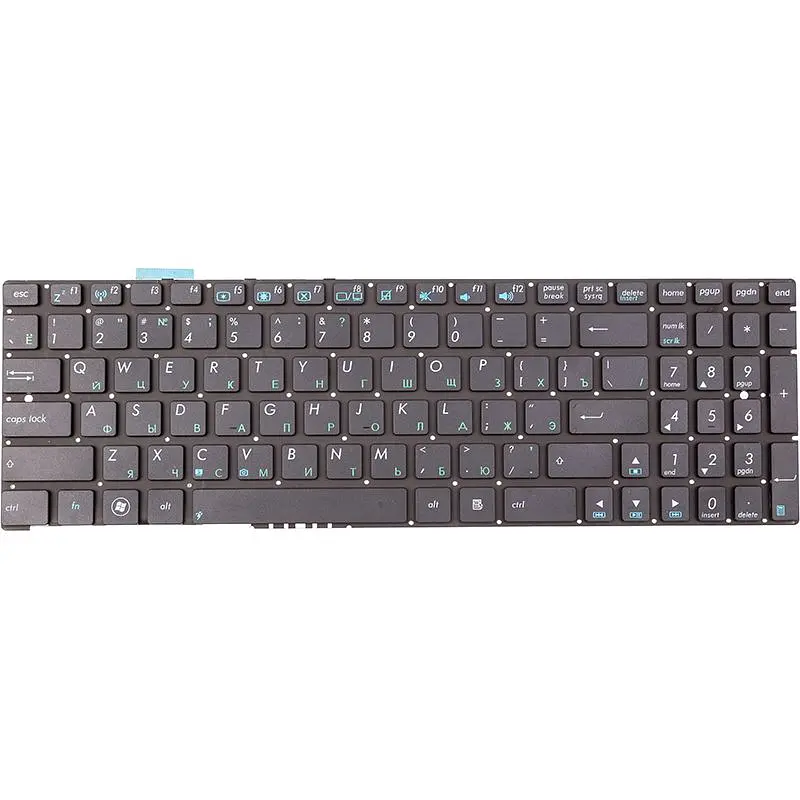Клавіатура для ноутбука ASUS N46, чорна (KB315185)