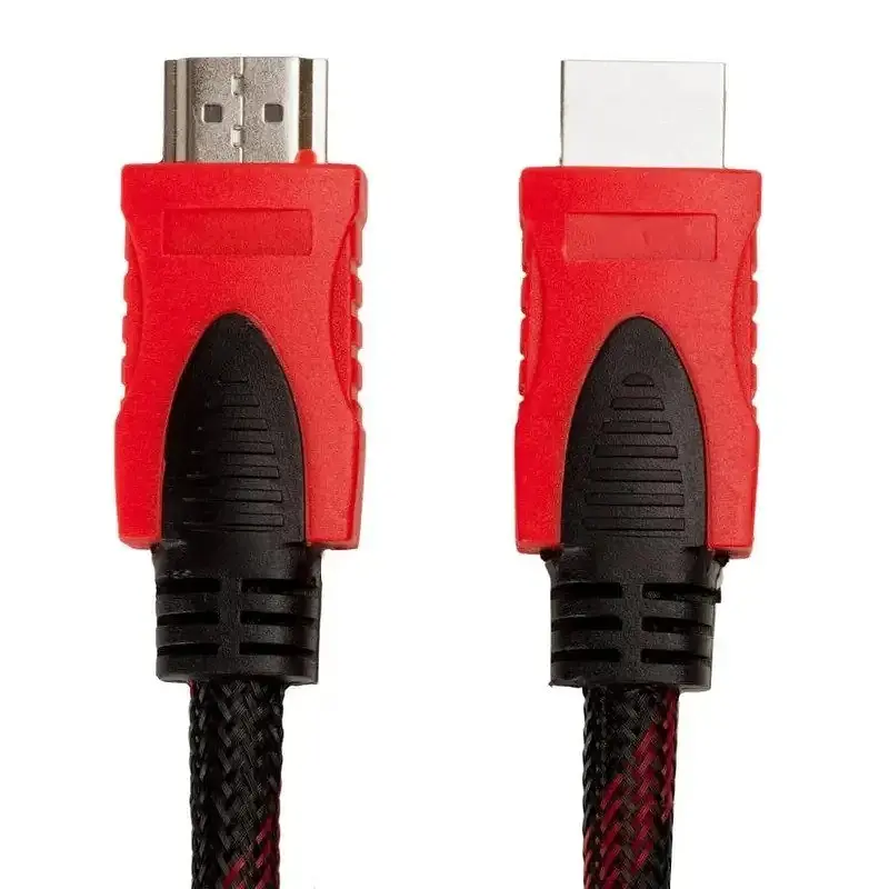 Кабель HDMI-HDMI V1.4 15 м, подовжувач відеосигналу, нейлонова оплітка - фото 4
