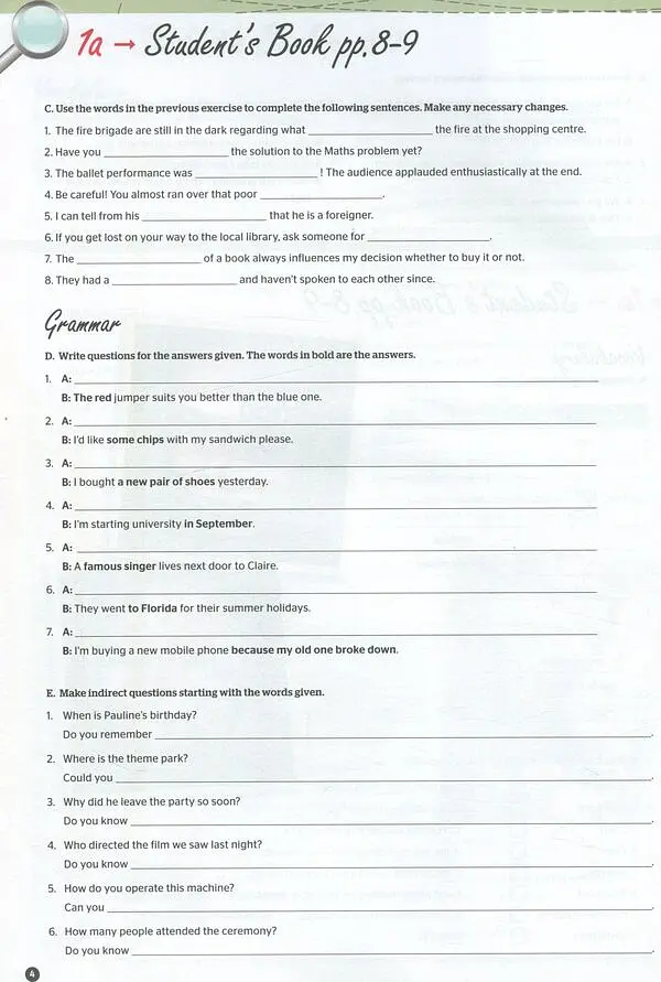 New Destinations Intermediate B1 Workbook - Марілені Малкогіані - фото 6