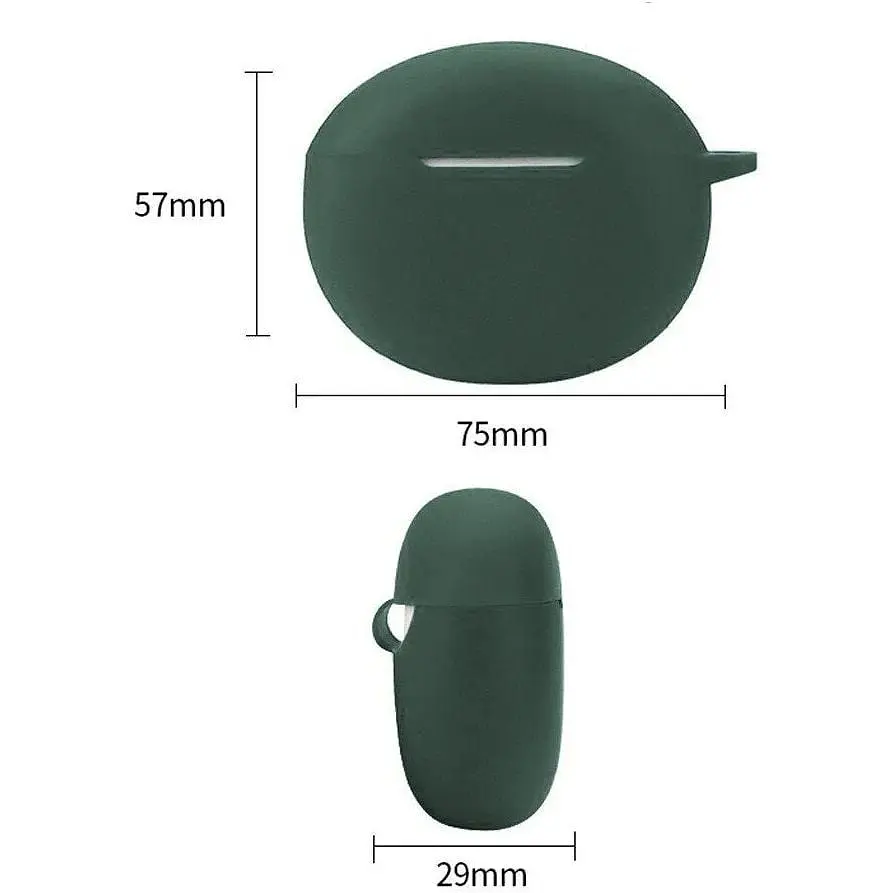 Чехол BeCover Silicon для Xiaomi Redmi Buds 4 Active Dark Green (710944) - фото 2