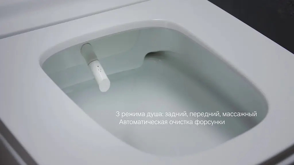 Унитаз подвесной с функцией биде AM.PM Inspire V 2.0 CCC50A1700SC с крышкой Soft Close, Белый - фото 2