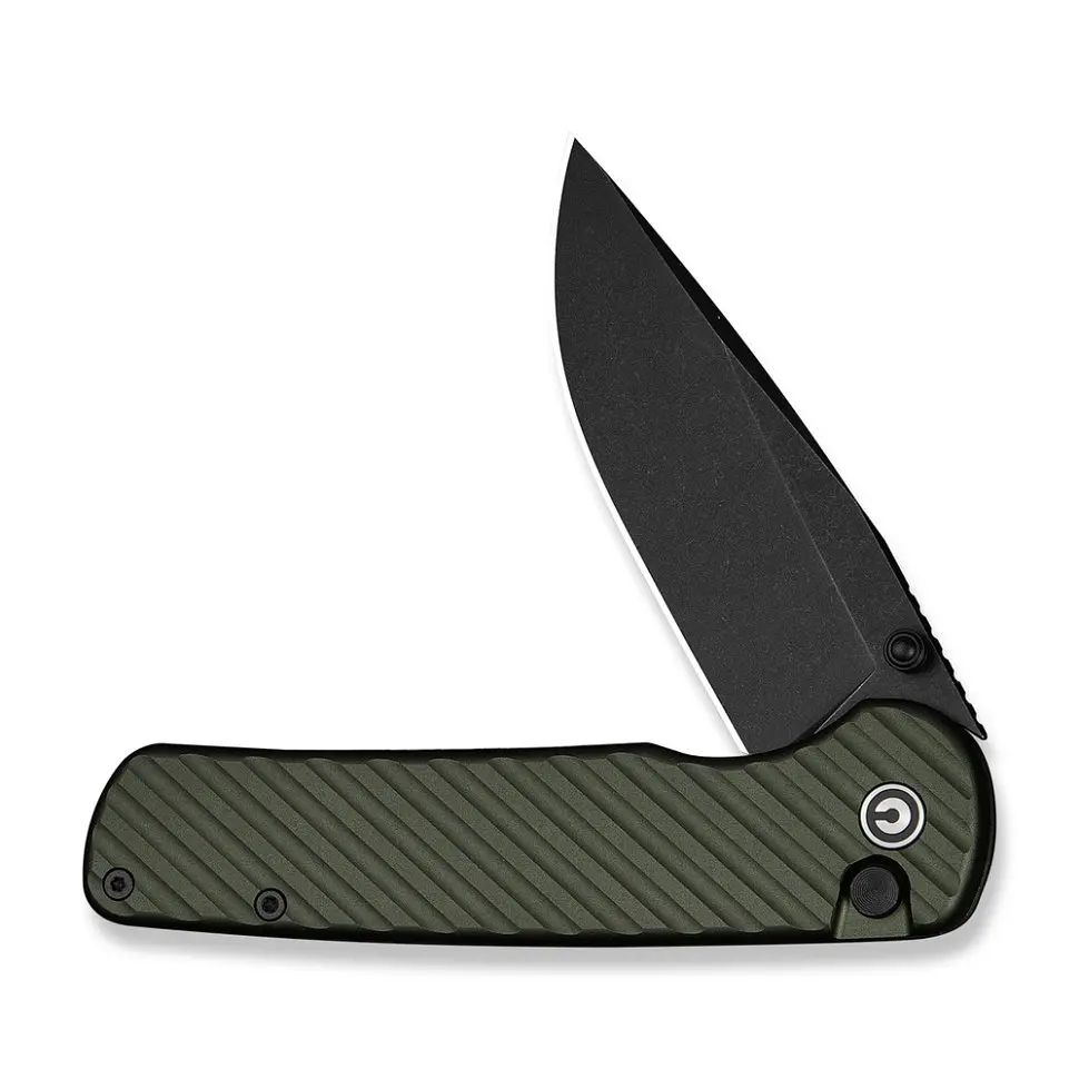 Ніж складаний туристичний Civivi Iron Tide (8.2 см) 14C28N / Aluminum зелений - фото 3