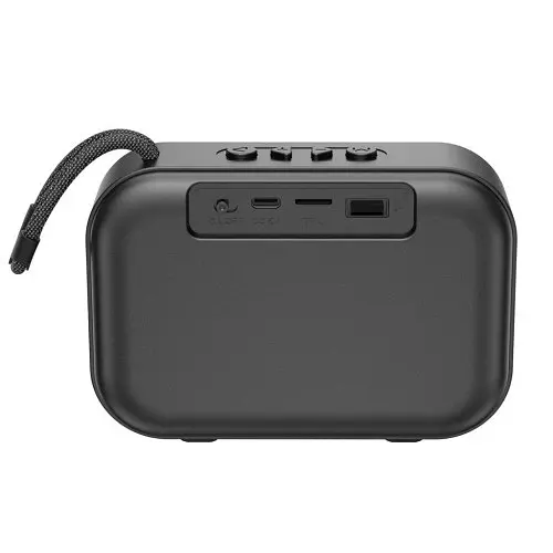 Акустична система XO F66 Illuminated Small Portable Speaker Чорна - фото 4