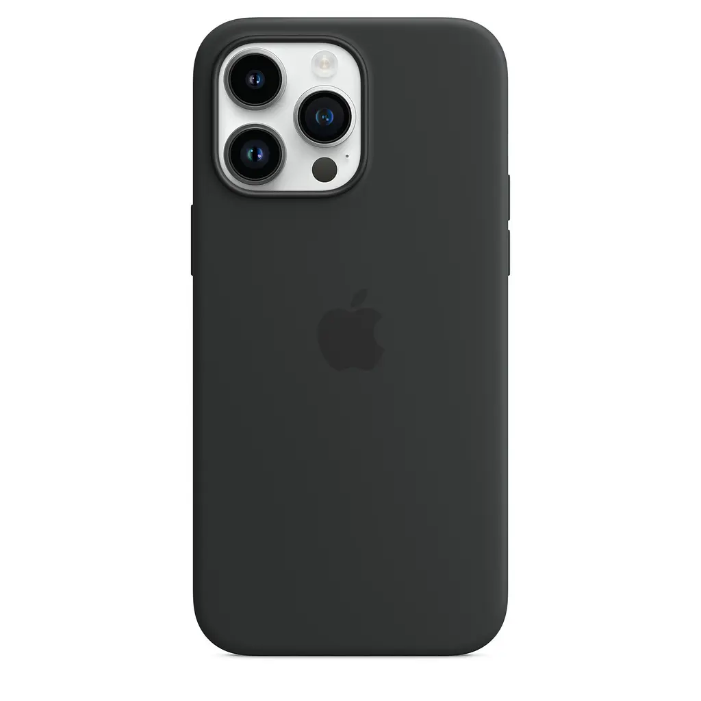 Оригінальний силіконовий чохол для iPhone 14 Pro Max (6.7") Apple Silicone Case MagSafe Midnight MPTP3ZE/A - фото 7