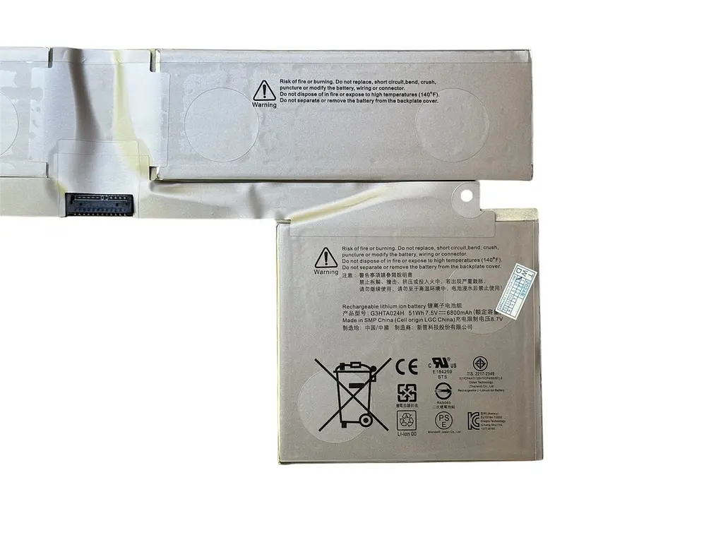 Акумулятор для Microsoft Surface Book 1 1703 1704 1705 Gen1 Gen2 13.5" G3HTA024H - фото 3