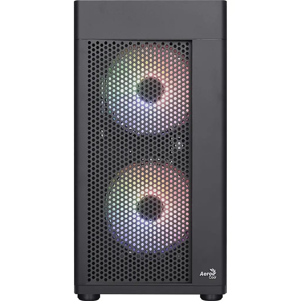 Корпус для ПК AeroCool Hexform-G-BK-v2 Black 600W (ACCX-PV38004.11) - фото 5