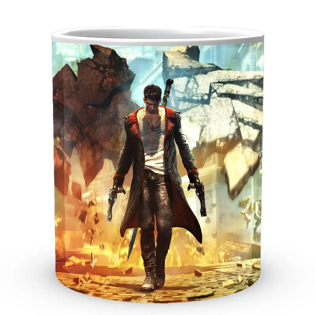Кружка GeekLand Данте Devil May Cry Dante DMC 02.09 330 мл белая - фото 2