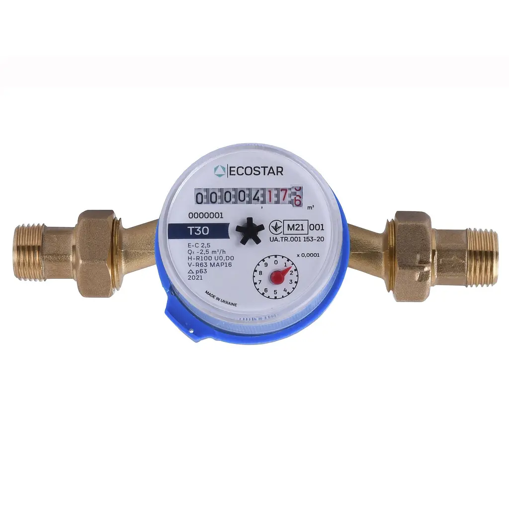 Лічильник холодної води Ecostar DN15 1/2″ L110 E-C 2,5 000021807