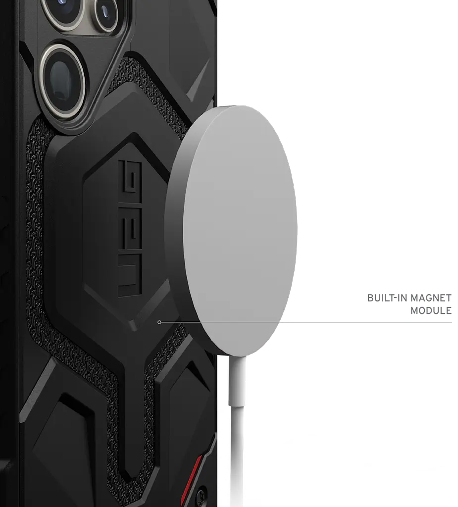 Чохол протиударний для Samsung Galaxy S25 Ultra (S938) UAG Monarch MagSafe Carbon Fiber 2144611F4242 - фото 4