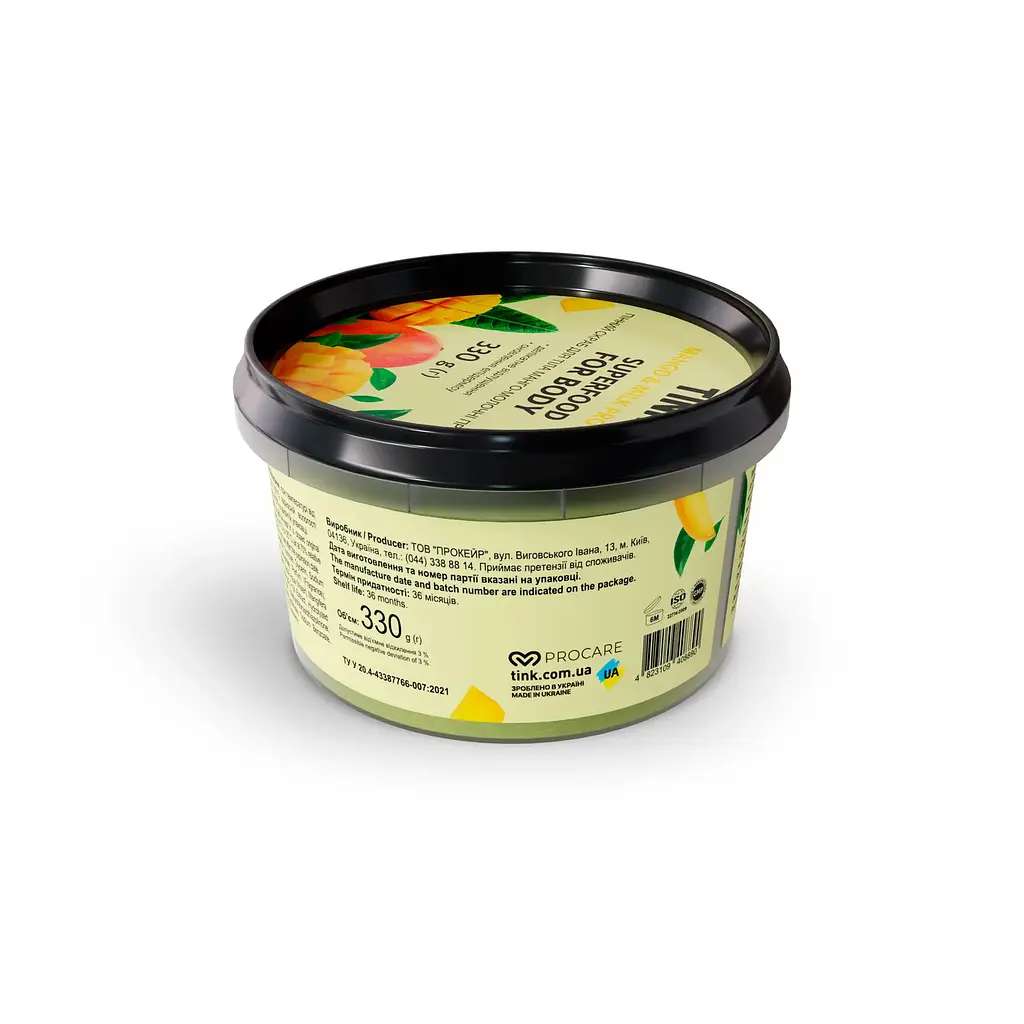 Скраб для тела пенный Манго-Молочные протеины Tink 330 г - фото 2