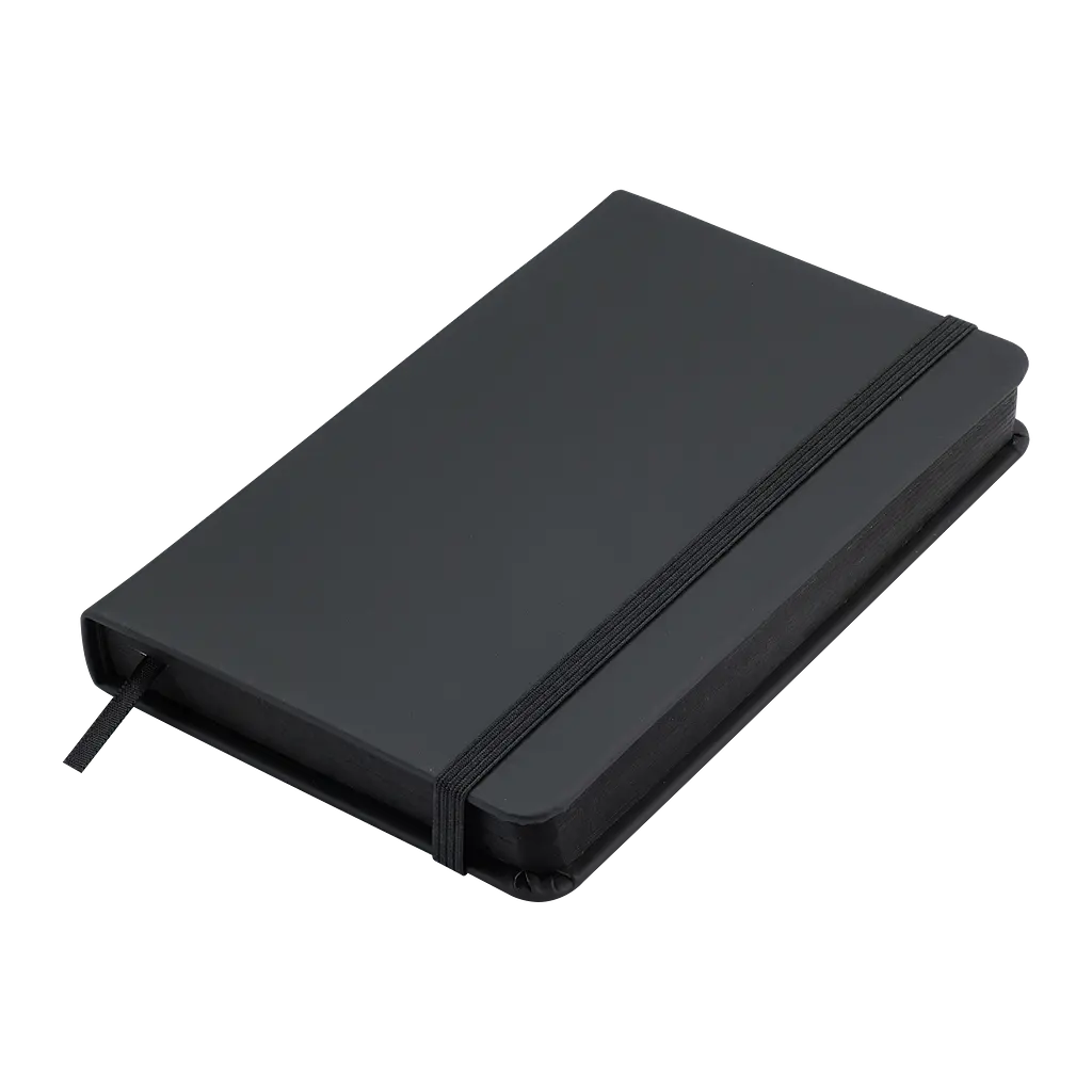 Щоденник недатований Buromax Touch Me L2U A6 штучна шкіра 336 сторінок чорний (BM.26140-01) - фото 4
