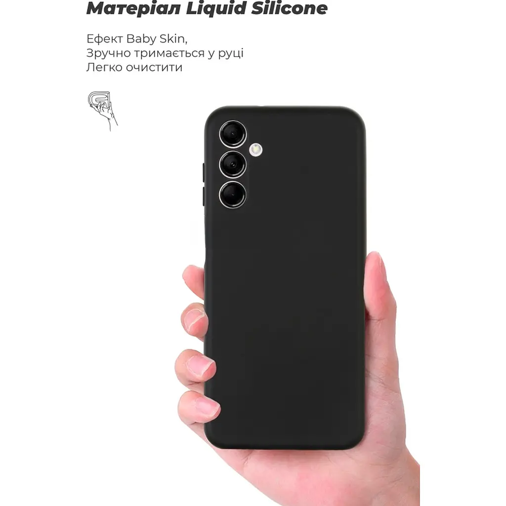 Чехол ArmorStandart ICON Case для Samsung M14 5G [M146] Black [ARM66672] [86820] - фото 3