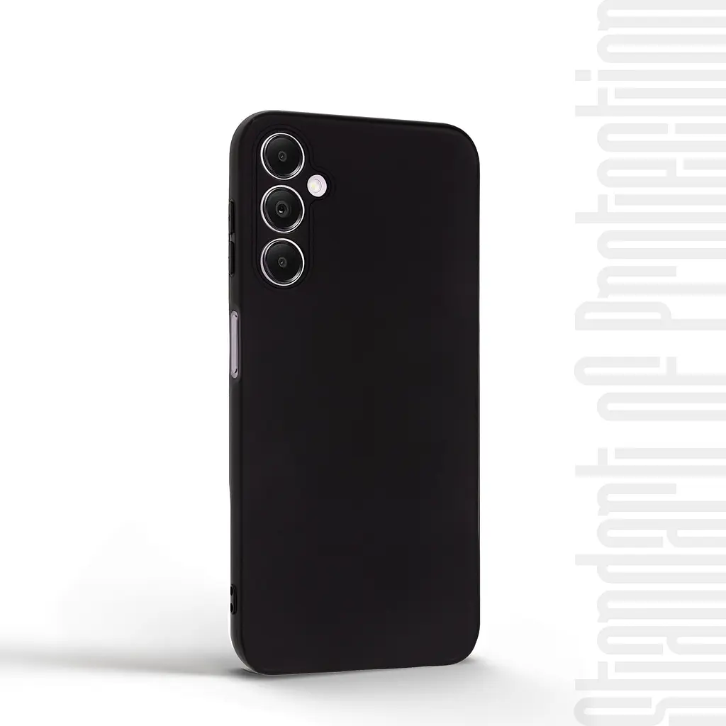 Чехол-накладка для смартфона Samsung Galaxy A05s (A057) противоударный, силиконовый, термополиуретановый (ТПУ), с защитой камеры и корпуса, черный, защита всего корпуса, ArmorStandart (ARM72565) - фото 2