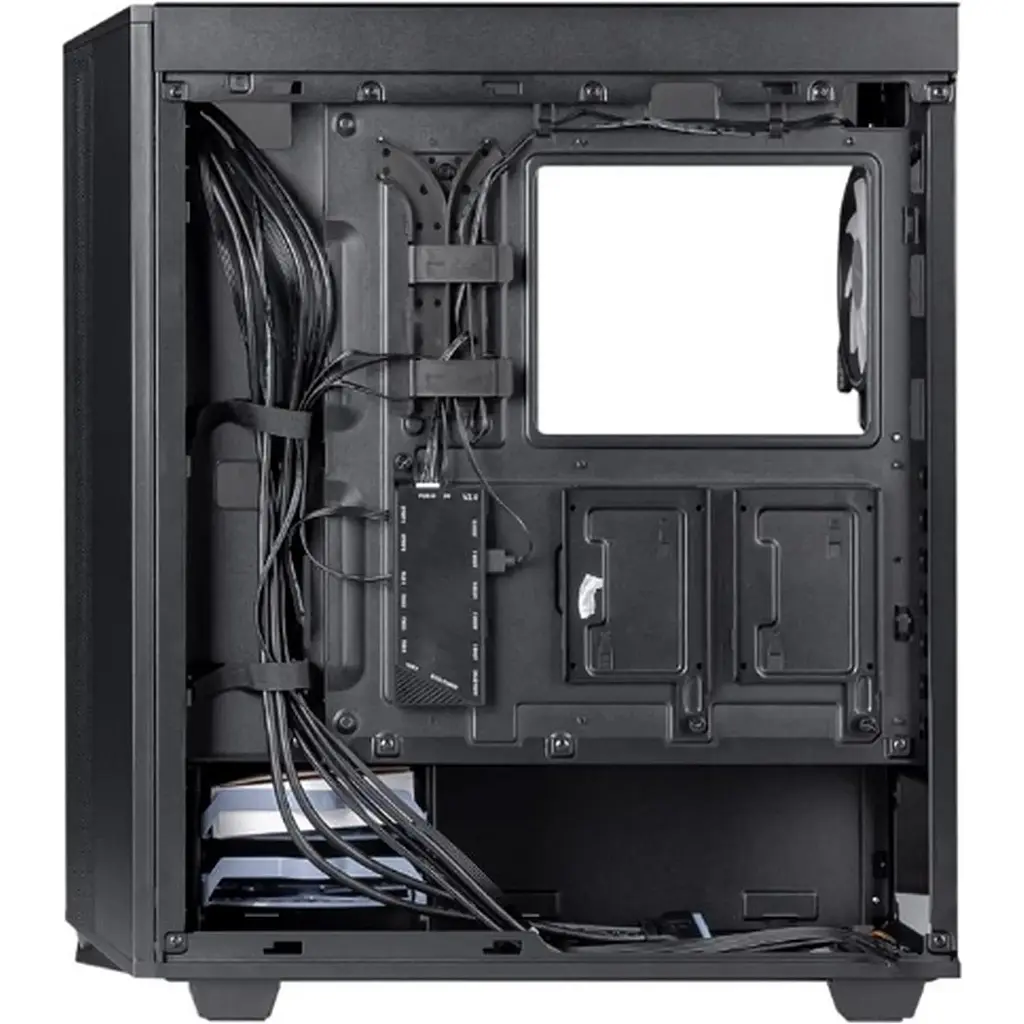 Корпус Prologix E122 Tempered Glass&Mesh Black [146857] - фото 9