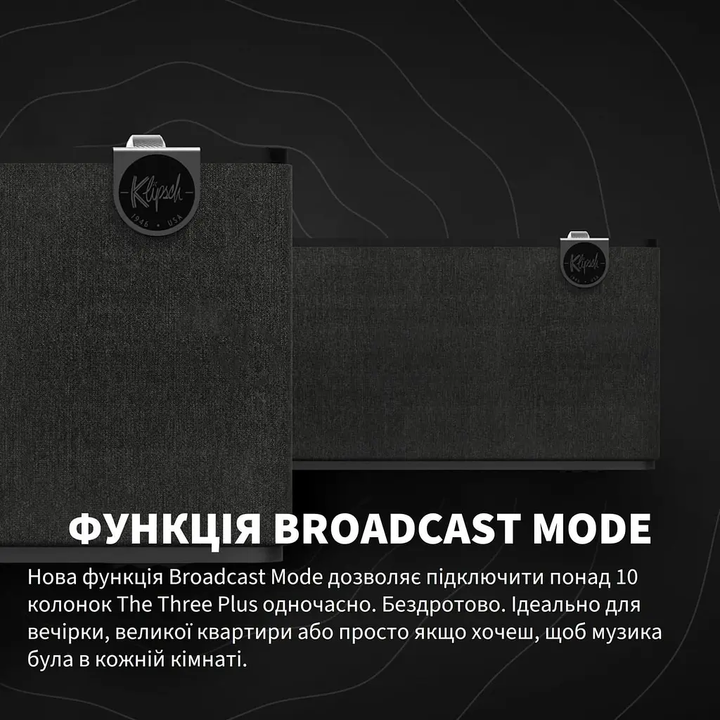 Акустична система Klipsch Home Audio System The Three Plus Matt Black (1071962) - фото 12