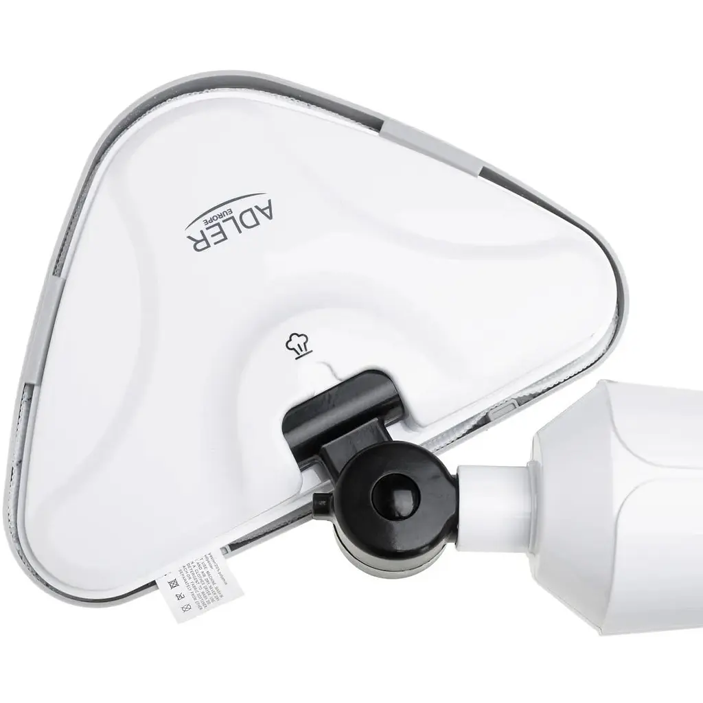 Парова швабра Adler AD 7068 1300 Вт 350 мл 180° з насадкою для килимів і мікрофіброю - фото 6